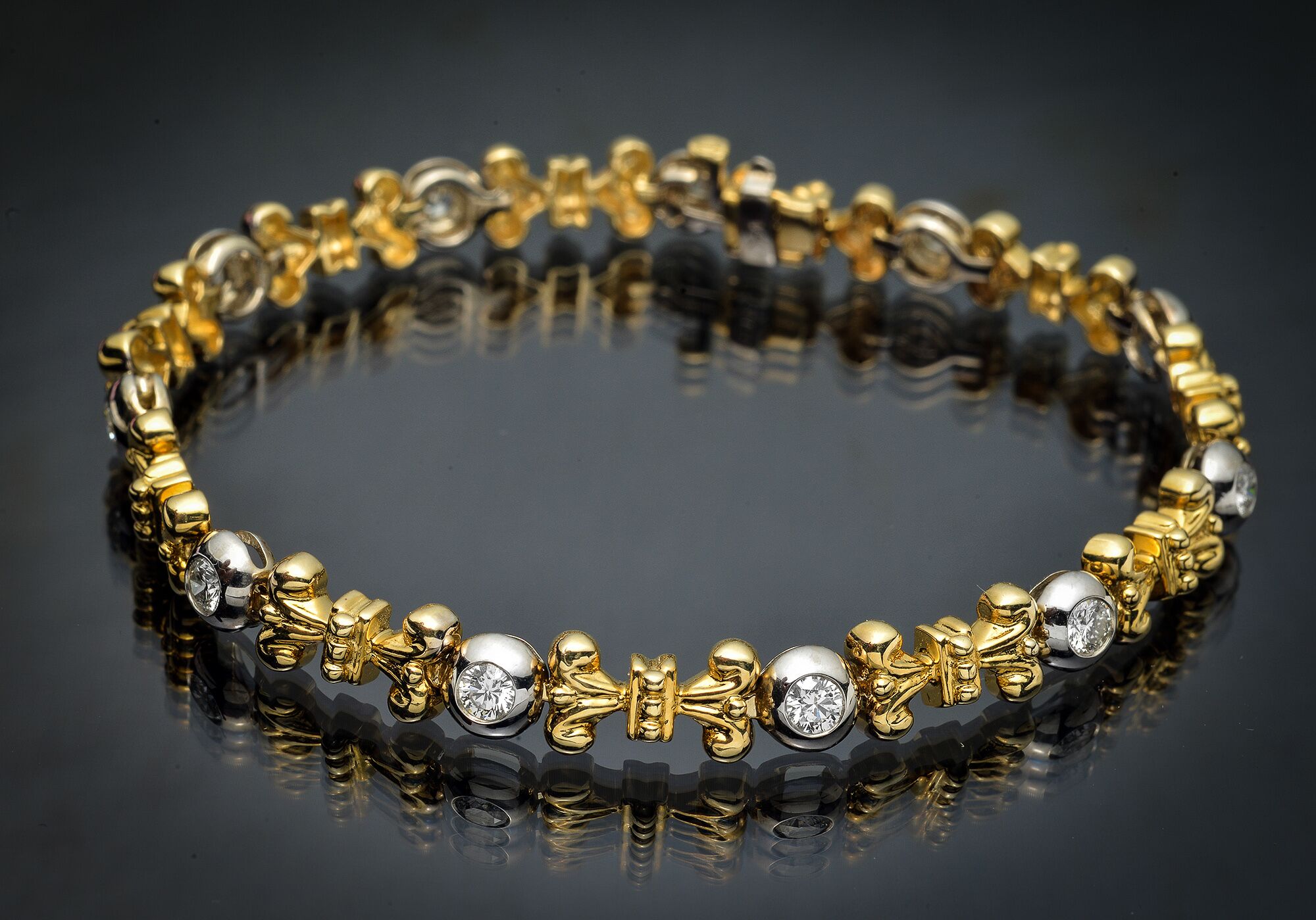 Diamond Line Bracelet