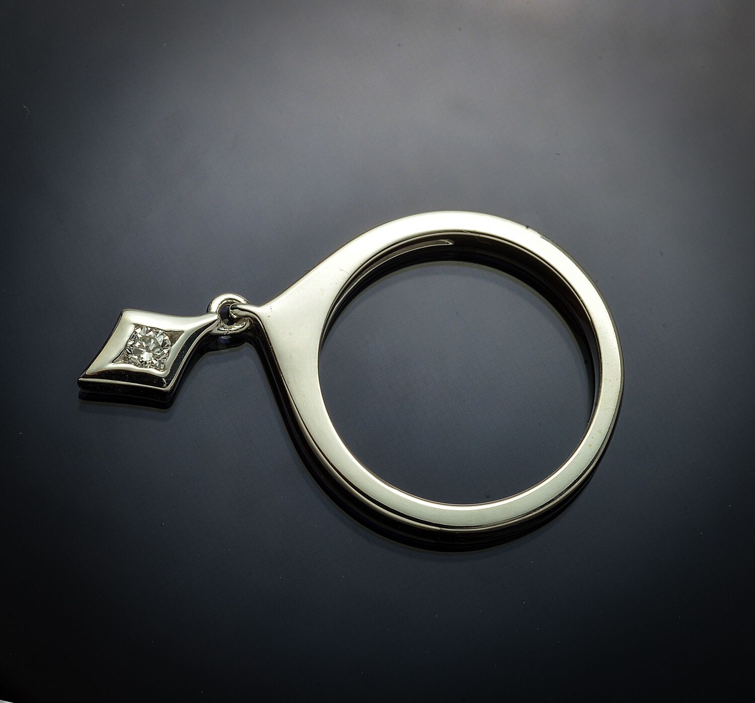 Diamond Charm Ring