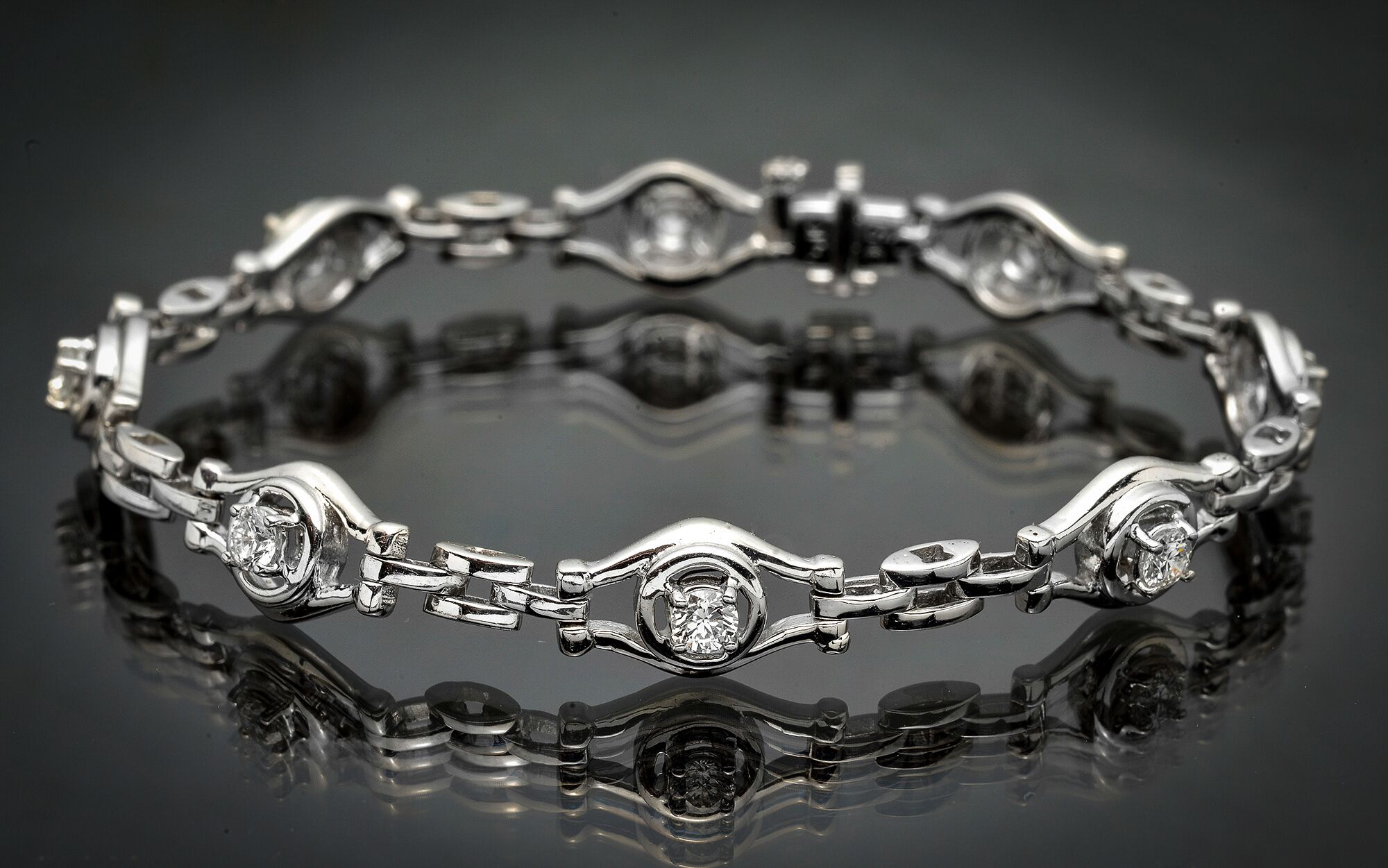 Diamond Line Bracelet