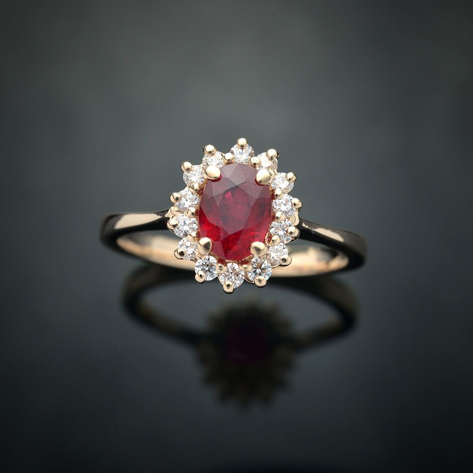 Ruby and Diamond Ring