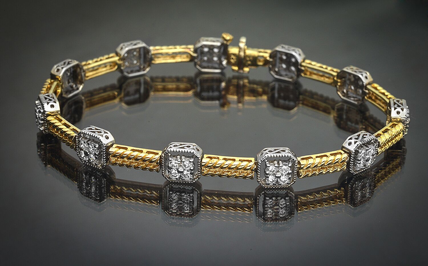 Diamond Line Bracelet