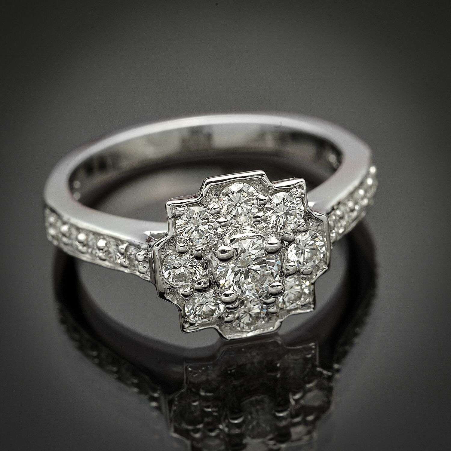 Diamond Halo Ring