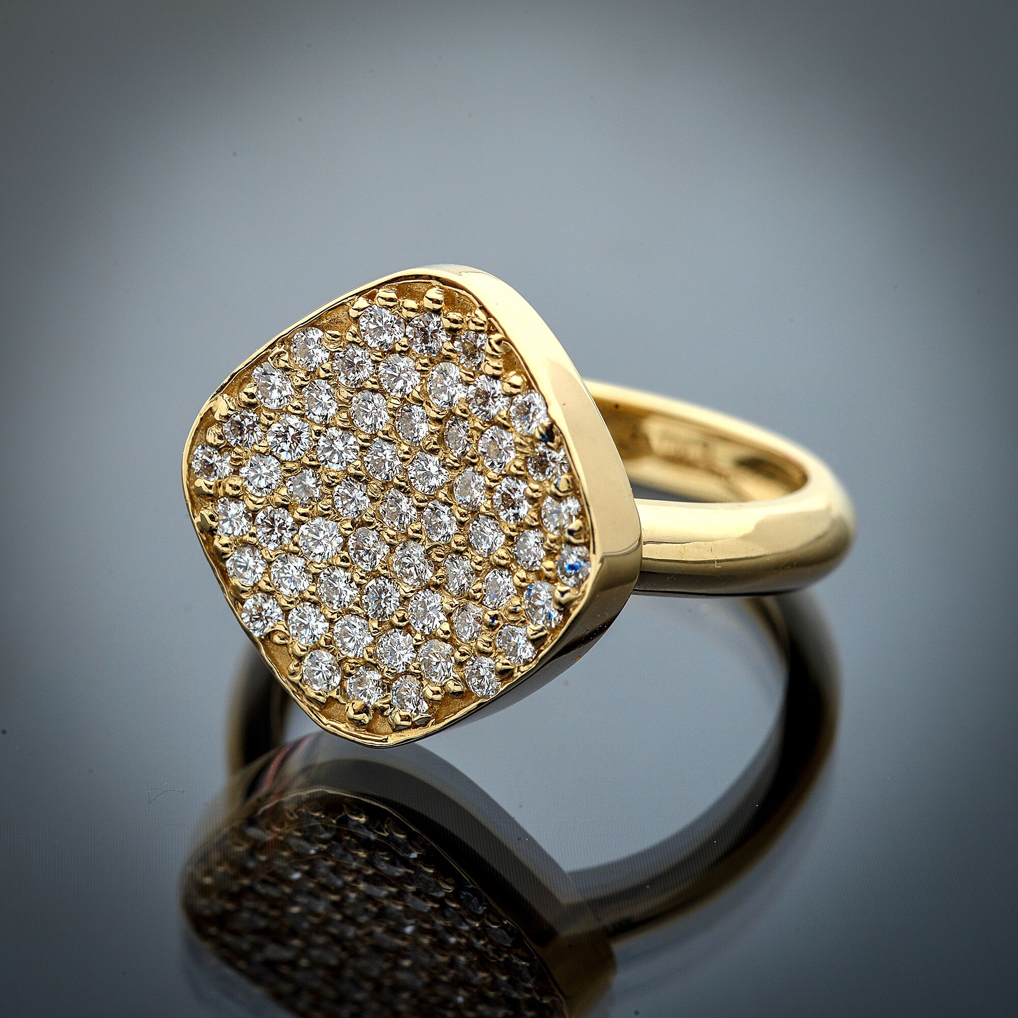 Contemporary Diamond Ring