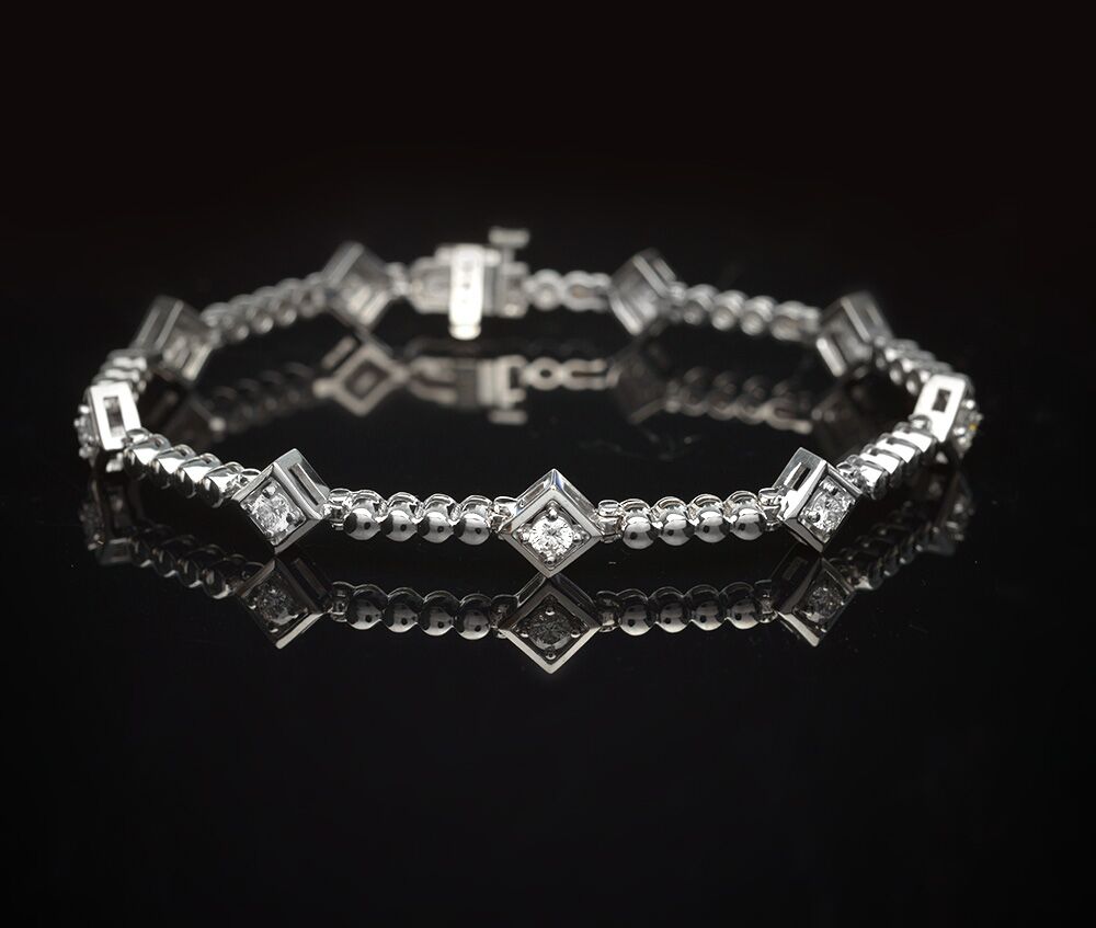 Diamond Line Bracelet